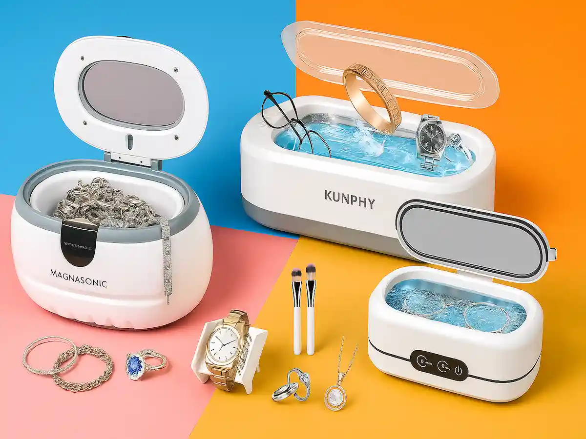 Best Ultrasonic Jewelry Cleaner for Gold and Diamonds. Featured image.
