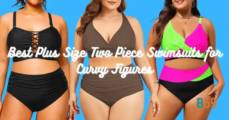 Best Plus Size Two Piece Swimsuits for Curvy Figures. Featured image.