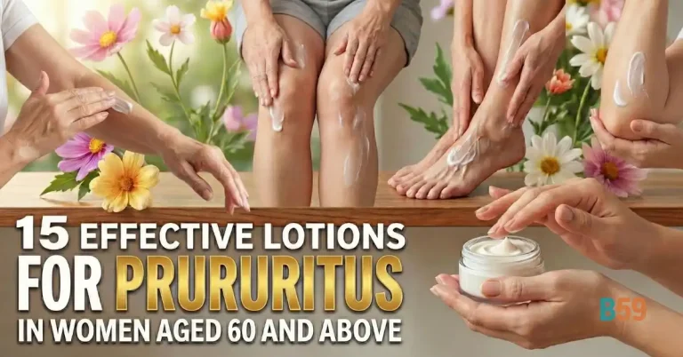 Effective Lotions for Pruritus in Women Aged 60 and Above. Featured image.